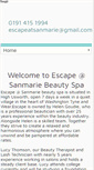 Mobile Screenshot of escapeatsanmarie.co.uk